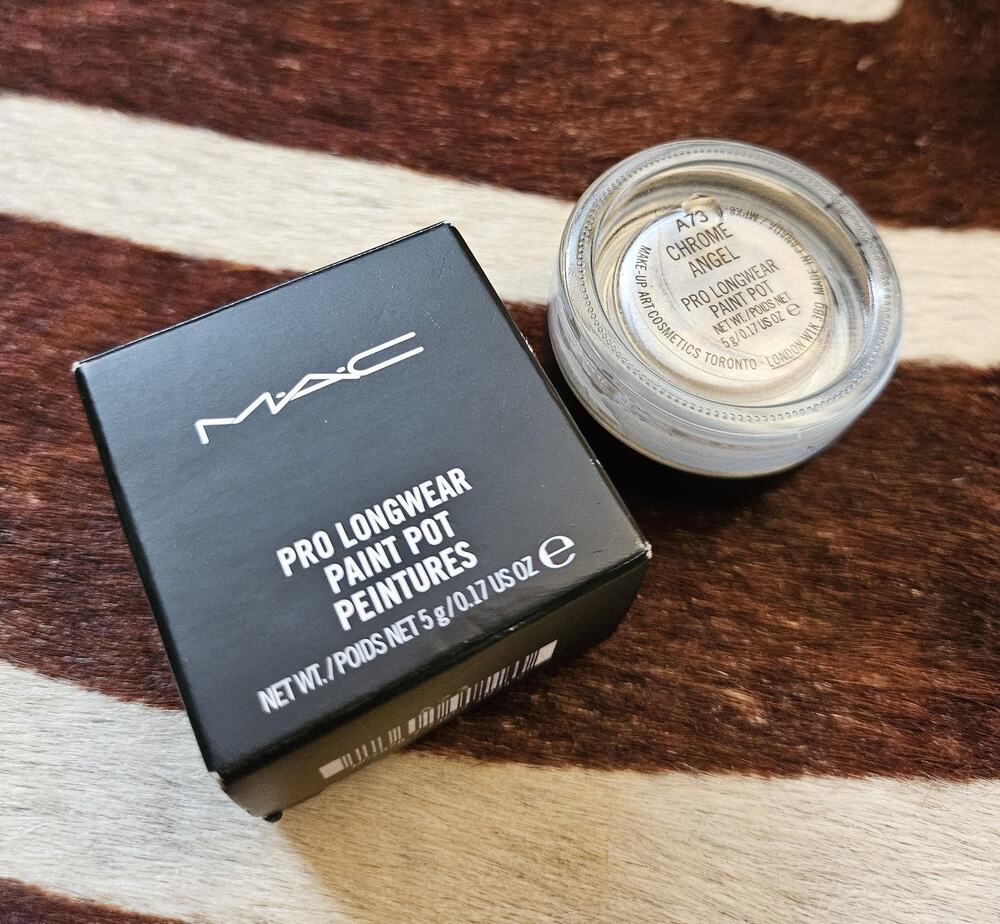 MAC Pro Longwear Paint Pot Discontinued Color Chrome Angel